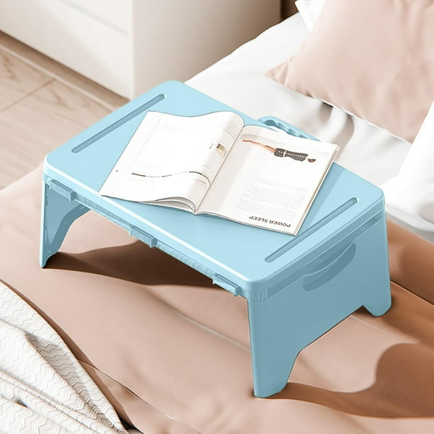 Mesa Plegable Portátil, Escritorio de Computadora Portátil Multifuncional, Cama de Dormitorio para Apartamento, Escritorio Plegable