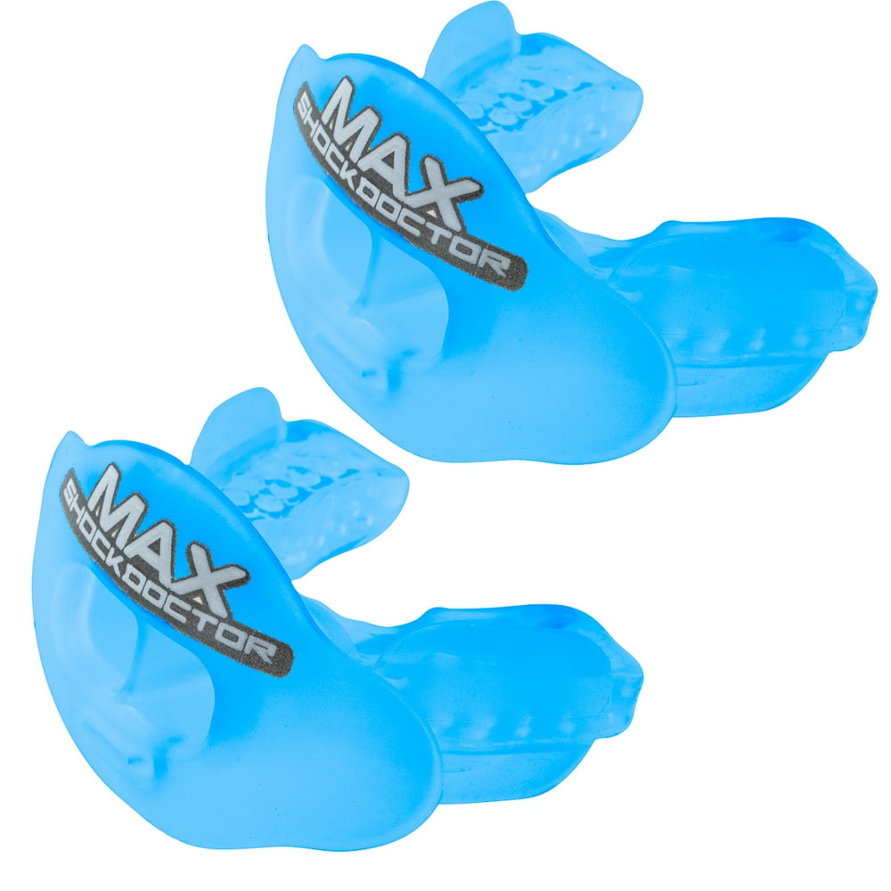 Shock Doctor (2 Pack) Football Sports Mouth & Lip Guard, Airflow