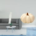 thumbnail image 2 of Pantalla de lámpara de pie con forma de calabaza, cojín decorativo de felpa para sofá o sala de estar, funda de Halloween para cama o dormitorio, 2 of 8