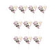 thumbnail image 4 of 10 piezas de insertos para tartas, adornos para cupcakes, suministros para fiestas, palillos decorativos para cupcakes Pequeño corazón rojo, 4 of 9