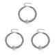 thumbnail image 1 of Jumpingount Collar de mujer Collar de cadena torcida Aniversario de vacaciones Fecha de trabajo Gargantilla ajustable Regalos de joyería Type1 NO1, 1 of 6