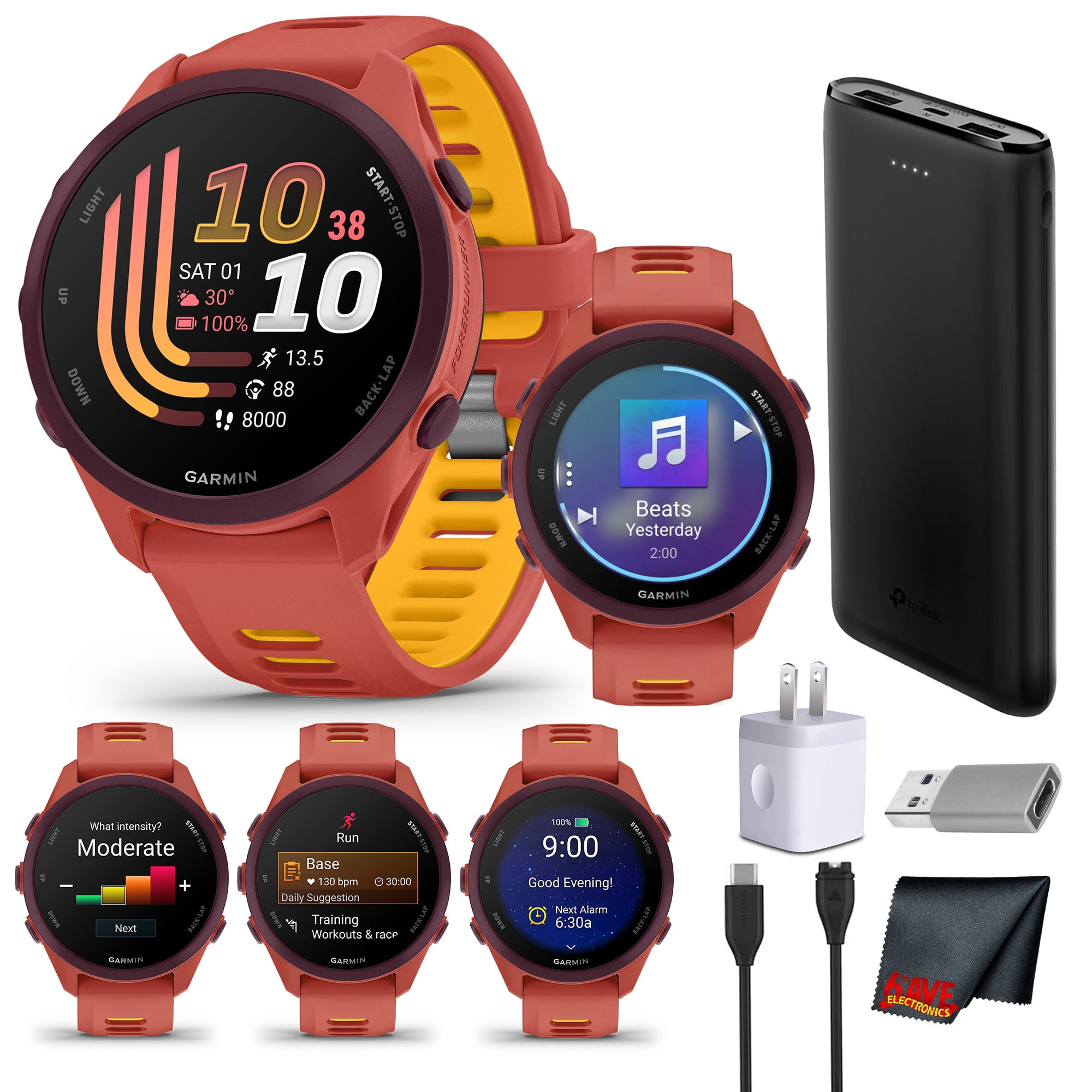 GARMIN, Run Smartwatch GPS, Forerunner 255, Slate Gray - Walmart.com