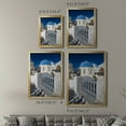 thumbnail image 4 of Santorini Sidewalk Premium Framed Print - Ready to Hang, 4 of 9