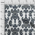 thumbnail image 1 of oneOone Viscose Chiffon Fabric Paisley & Floral Ikat Printed Fabric 1 Yard 42 Inch Wide, 1 of 4