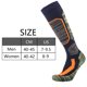 thumbnail image 2 of Calcetines De Esquí 2 Pares, Calcetines De Esquí Deportes Al Aire Libre Calcetines De Montañismo Engrosados Calcetines Térmicos Hasta La Rodilla Invierno Snowboard Calcetines Deportivos Hombres, 2 of 7