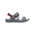thumbnail image 6 of Kids Adventure Sandal Solid Charcoal/Red, 6 of 6