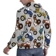 thumbnail image 6 of Goofa Color Tractor for Men's Hooded Sweatshirt - Lightweight Pullover Hoodie with Kangaroo Pocket, Perfect for Everyday Wear-X-Large, 6 of 7