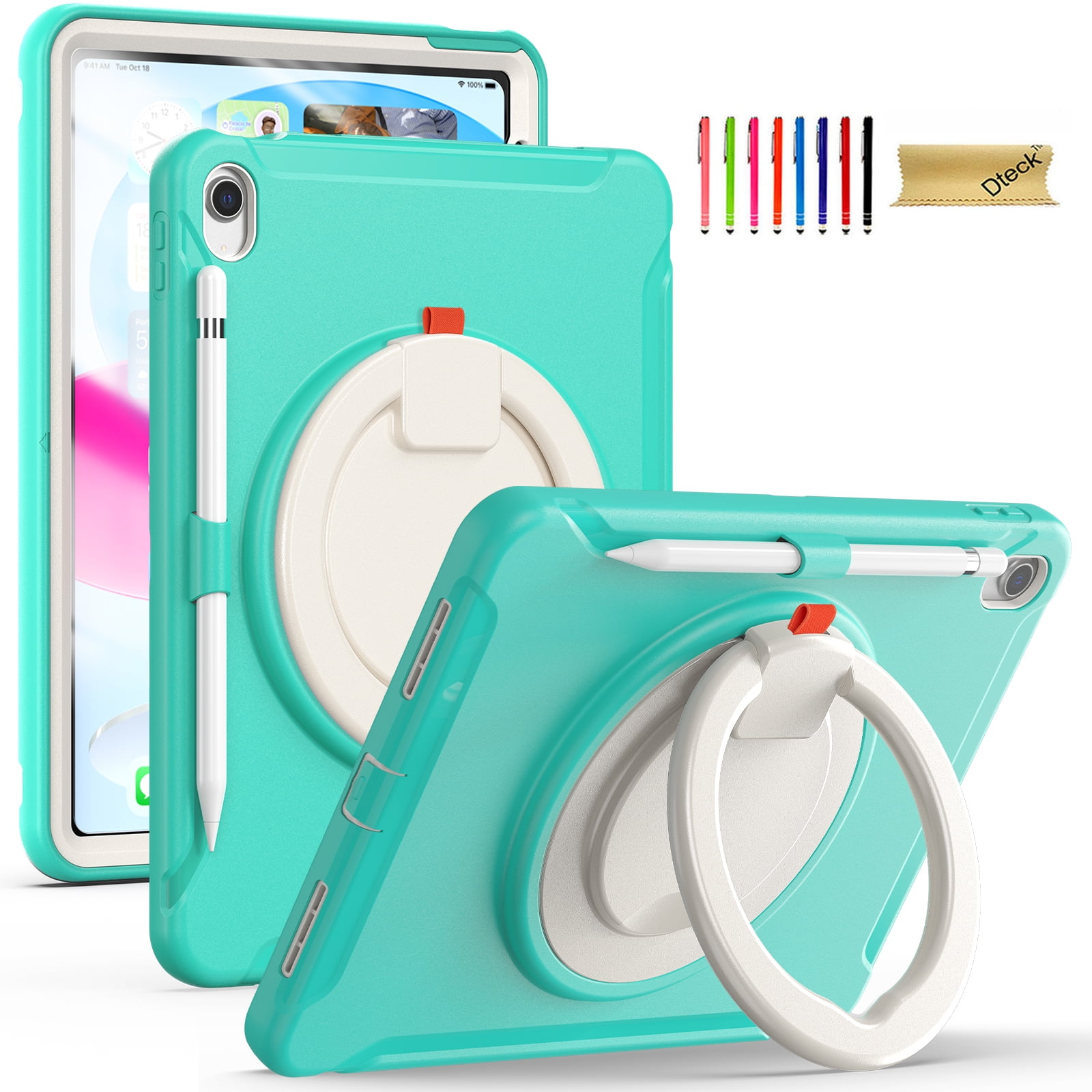 Dteck Case for iPad 10th Generation 10.9 inch 2022 with Hand Grip