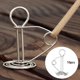 thumbnail image 1 of 10 unids de material acero inoxidable Primavera Pulpo Deck Peg Spiral en apariencia de Cuerda Durable Hebilla Hebilla Tienda Hooks Tablero Pegs para Camping Senderi, 1 of 8