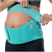 Belly Bands For Pregnant Women, Pregnancy Belly Support Band - Maternity Belt For Back Pain. Adjustable/breathable Belly Support For Pregnancy-GreenS-Sepeda