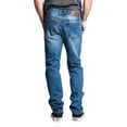 thumbnail image 3 of Men's Skinny Fit Stretch Raw Denim Jeans, Up To 42W, 3 of 5