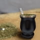 thumbnail image 4 of Bombillas Yerba Mate Taza de té Aislamiento Doble pared Calabaza Taza de té Mate Juego de pajitas, 4 of 6