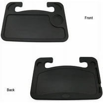 AMERTEER Steering Wheel Tray for Laptop & Food Car Tray for Steering Wheel Car Trays for Eating, Car Food Trays for Adults Laptop Car Desk Car Seat Travel Tray Table for Driver