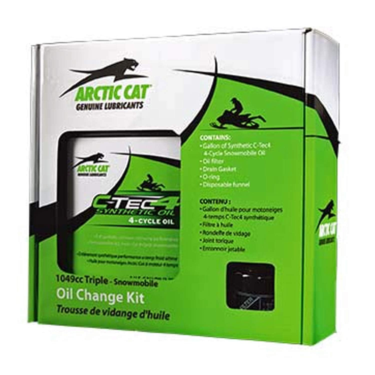 Arctic Cat 4 Stroke 1049cc Triple Snowmobile Oil Change Kit OEM 6639