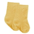 thumbnail image 2 of Spencer Baby Toddler Socks with Grippers Non Slip Ankle Crew Socks Kids Boys Girls Warm Thick Fuzzy Socks for Infants 0-36 Months "Yellow", 2 of 8