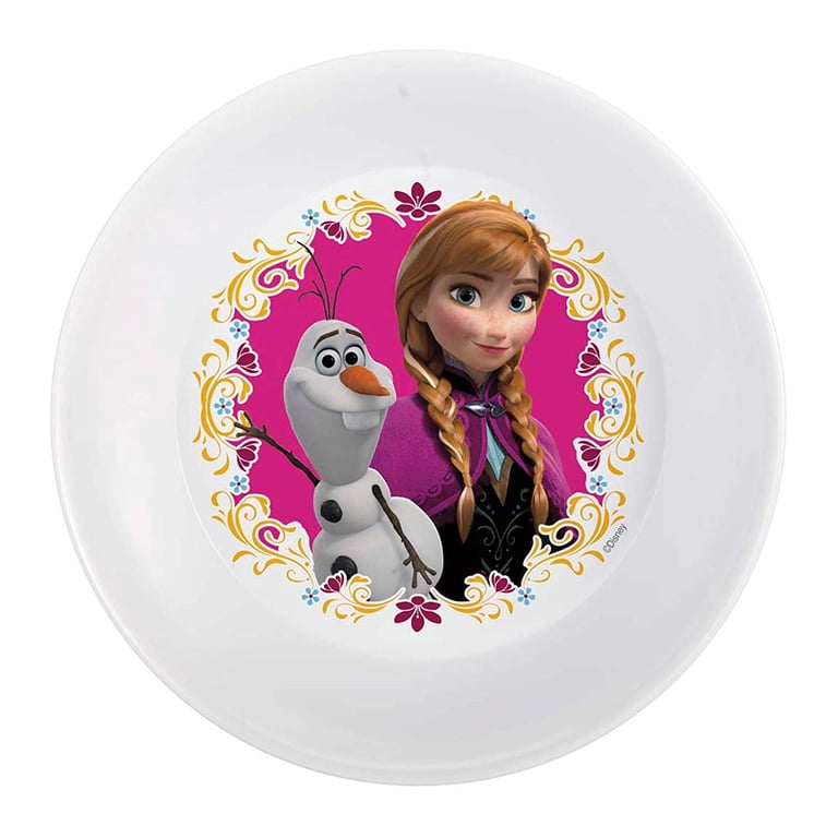 Zak Designs Disney Frozen Mealtime Set - Kids Dinnerware Set