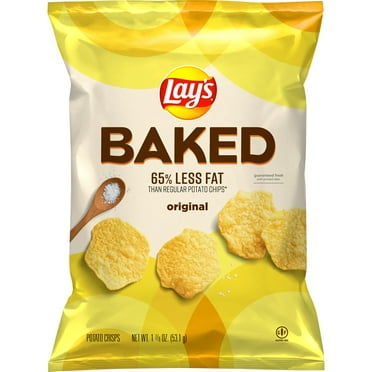 Lay's Baked Pack Of 1 Original Potato Crisps Snack Chips,Bag.