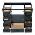 thumbnail image 5 of Ariel Stafford 42 Inch Single Sink Base Cabinet In Midnight Blue, 5 of 9