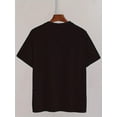 thumbnail image 3 of Playera Estampada Camiseta para para HombreMen'S Casual Geometric Pattern T-Shirt - Polyester Knit Fabric, Round Neck, Regular Fit, Comfortable Micro-Elastic Material, Religious Inspirational Design, 3 of 7