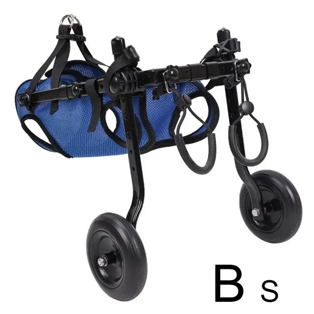 Adjustable Hind Leg Disabled Pet Dog Mobility Aid Light Trolley Tools Wheelchair Pet Legs Walk Rehabilitation O1c1 ShopWise Round