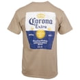 thumbnail image 3 of Corona Extra Label Sandy Colorway Front and Back Print T-Shirt-Large, 3 of 5
