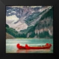thumbnail image 2 of Kimberly, Allen 20x20 Black Modern Framed Museum Art Print Titled - Lake Louise, 2 of 5