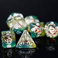 thumbnail image 4 of Cusdie 7-Die Resin DND Dice, Polyhedral Dice Set Filled with Eyeball for Role Playing Game Dungeons and Dragons D&D Dice Pathfinder, 4 of 5
