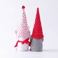 thumbnail image 7 of Bouanq 2PCS Valentines Day Plush Decorations -Mr and Mrs Handmake Scandinavian Tomte for Valentine's Day Table Elf Decor, Stuffed Plushie Decor,Sweet Valentines Day Gifts, 7 of 7