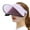 Purple, variant on Cheers.US Sun Visor Hats Women Large Brim Summer UV Protection Beach Cap