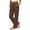 Coffee, variant on Tqcoqu Women's Solid Wide Leg High Waist Pants,Drawstring Elastic Casual Yoga Loungewear Long Trousers with Pockets