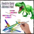 thumbnail image 4 of Kit de pintura con aerógrafo FansArriche, 20 colores de 20 ml, base agua, 4 of 6