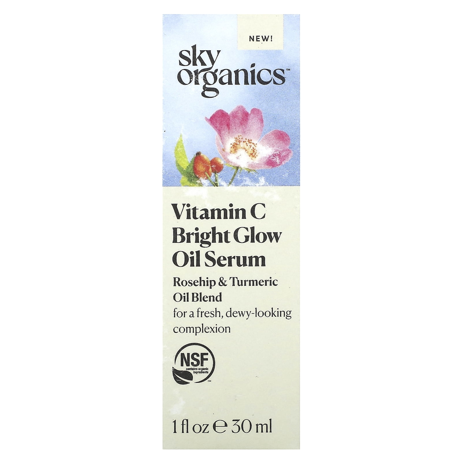 Sky Organics - Oil Serum Vit C Brgt Glow - Ea Of 1-1 Fz