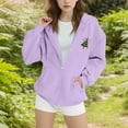 thumbnail image 4 of EGNMCR Sweat à Capuche à Manches Longues et Col Rond pour Enfants avec Imprimé Dégradé, polyester, 4 of 6