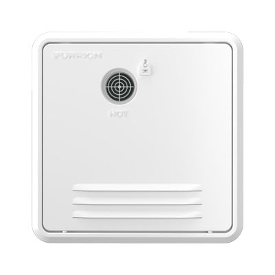 Furrion Porte d'Accès au Chauffe-Eau FWH09EA-PS-AM pour Remplacer les Portes de Chauffe-Eau Suburban de 4/6 Gallons; Blanc; Acier; Longueur 16-1/8 Pouces x Largeur 16-1/8 Pouces
