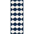 thumbnail image 3 of Safavieh Dhurries Navy/Ivory Area Rug, 3 of 4
