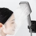thumbnail image 6 of karymi Shower Head - High-Pressure Handheld Showerhead - Hard Water High Pressure4 Spray Modes Handheld Shower Head for The Elderly, ChildrenCan Be Used for Home, Gym, 6 of 6