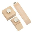 thumbnail image 4 of 3Pcs Wooden Sandpaper Sanding Block Wood Hand Sanding Block Clip Leather Craft Edge Sanding Tool, 4 of 8