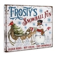 thumbnail image 3 of Stupell Industries Farmhouse Frosty's Snowball Fun Canvas Art, 40 x 30, by Creatif Belle, 3 of 8