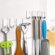 thumbnail image 2 of 8 ganchos de pared autoadhesivos para toallas, de acero inoxidable, para cocina y baño., 2 of 4