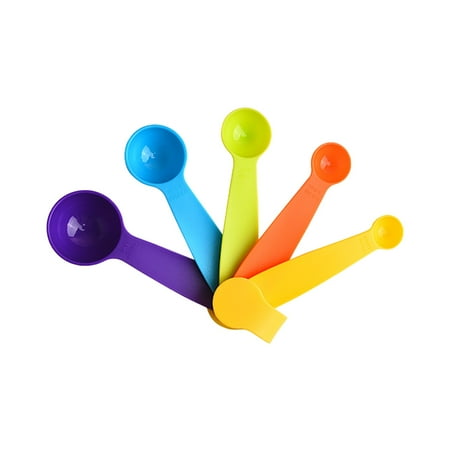 

ZTTD Measuring 5 Weighing Set Rainbow Scale Cup Measuring Spoon Gram Tool Roasting Coffee Spoon Piece Kitchen，Dining Bar Kitchen Supplies A