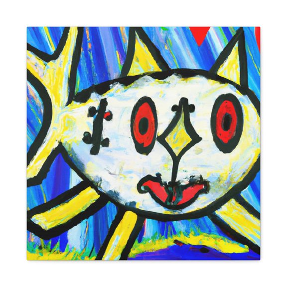 Corydoras Catfish Expressionism - Canvas