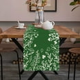 thumbnail image 6 of Steadline St. Patrick's Day Table Runner,183cm Green Clover Pattern Linen Table Cover,Heat Resistant Dining Table Decor,Irish Themed Party Table Setting, 6 of 7