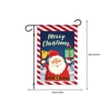 thumbnail image 2 of Kearding Prop de bandera de jardín de Navidad, decoración de césped para el hogar, diseño de escena de al aire libre, cartel de Navidad, adorno de Kits de decoración para fiestas Tipo 4 Kearding HA070292-04, 2 of 6