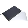 thumbnail image 5 of Mosiso Vintage Classic Premium PU Leather Zipped Book Sleeve Cover Only for MacBook Air 13 Inch (A1466 / A1369), Black, 5 of 6