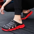 thumbnail image 3 of Nuevas sandalias de verano, zapatos ligeros con agujeros para vadear en la playa, zapatillas Baotou antideslizantes de moda informal para hombres, 3 of 6