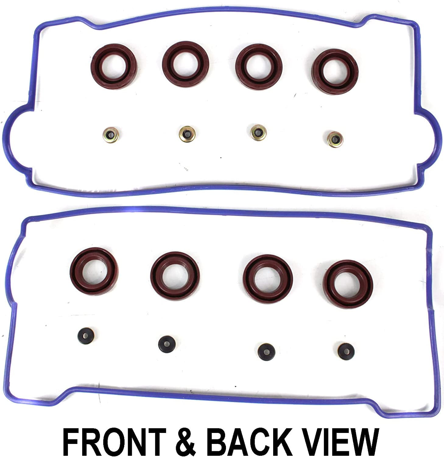 Valve Cover Gasket Compatible with 1993-1997 Toyota Corolla Rubber material