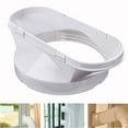 thumbnail image 3 of 13cm Portable Air Conditioner Window Plate Exhaust Hose Connector Duct Adapter Exhaust Hose Connector, 3 of 4