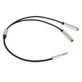 thumbnail image 1 of Cable divisor de audio de 3,5 mm AUX estéreo 1 macho a 2, 1 of 7