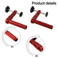 thumbnail image 6 of 2Pcs 19mm 20mm Dog Hole Clamp Woodworking Benchtop Bench Dog Clamp Fixed Clip, 6 of 9