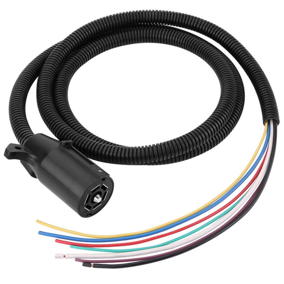 Trailer Wire Harness,7 Way Trailer Plug Trailer Cord Way Trailer Plug Rapid Response